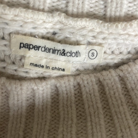 Oversized Cream Sweater by Paper Denim and Cloth - Picture 8 of 8